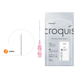 CROQUIS SCREW 27G 50MM / 5-0 70MM 1  SOBRE (10EA)
